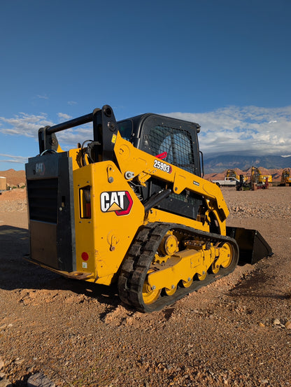 2021 Cat 259D3SF Skid Steer_Hours 3,375_SN#CW910903